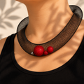 Necklace CIAMBELLA red