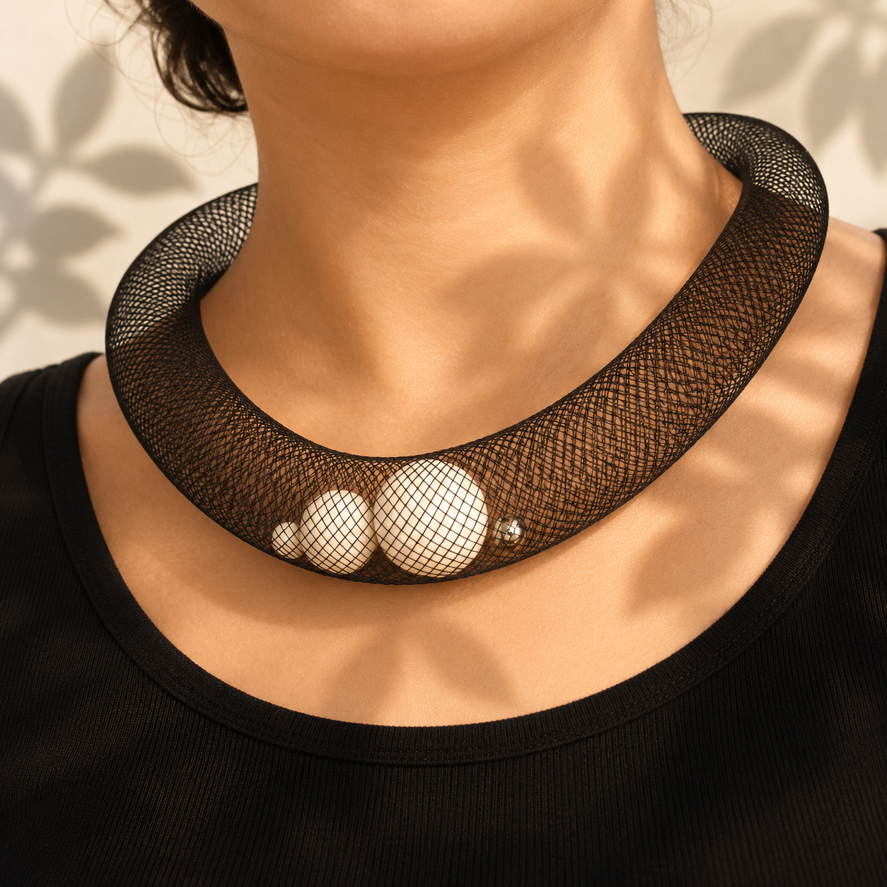 Necklace CIAMBELLA white