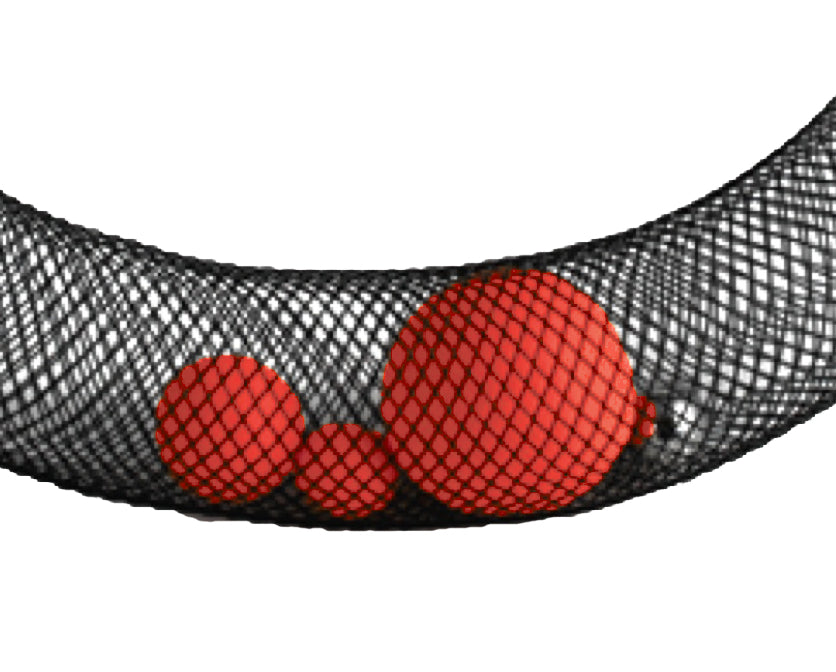 Necklace CIAMBELLA red